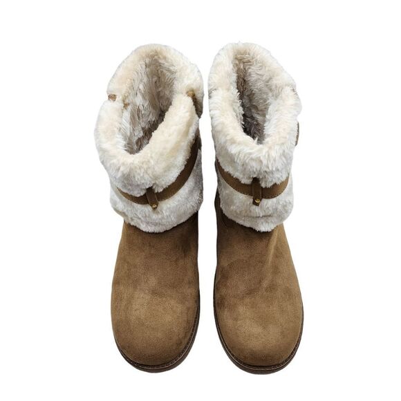 G By Guess Women's Aussie Faux Fur Round Toe Ankle Boots - 8.5M - Picture 3 of 8